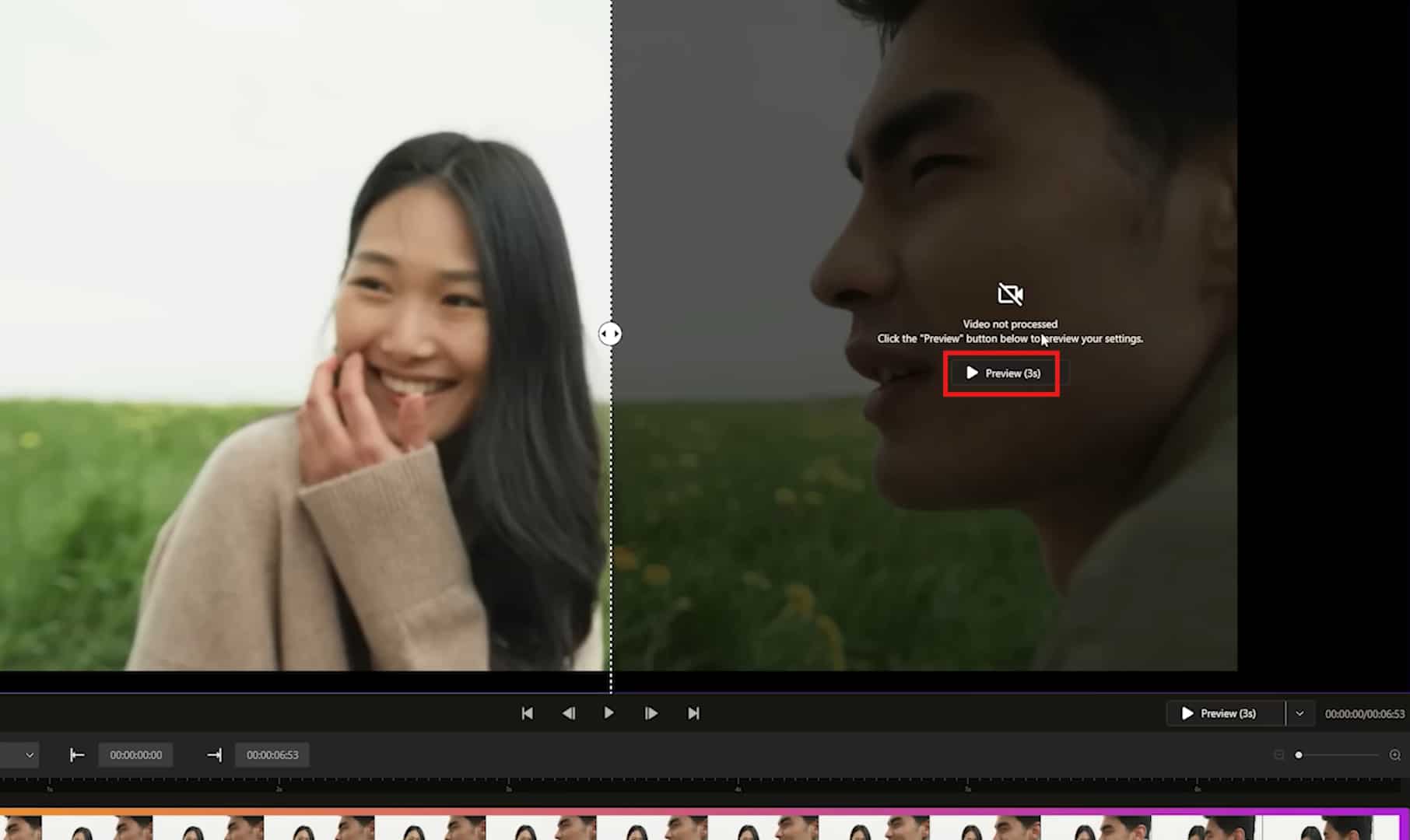 preview the output