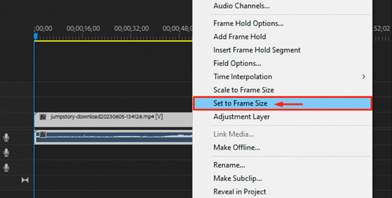 Add Clip to the Sequence