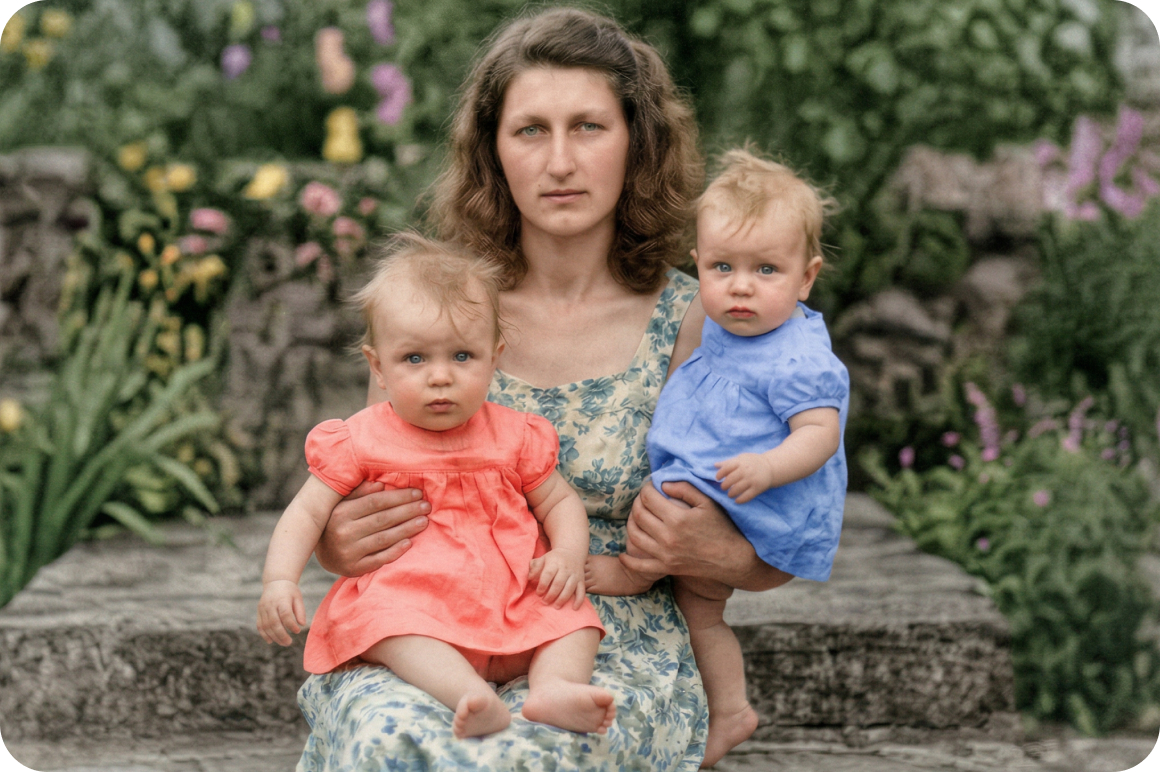 Colorea fotos en blanco y negro después