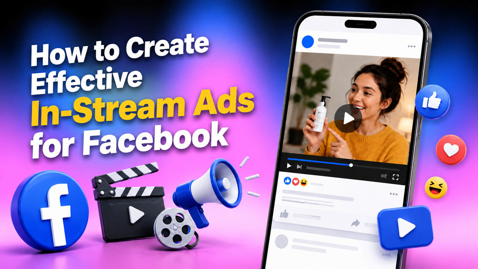 in stream ads for facebook