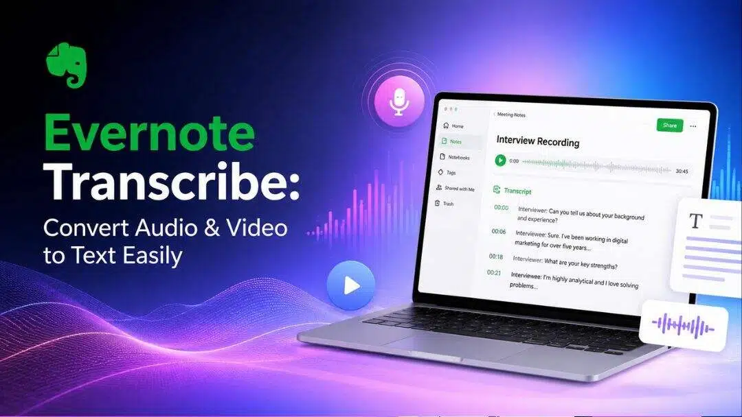 Evernote Transcribe Review: Is It Actually Worth Using?