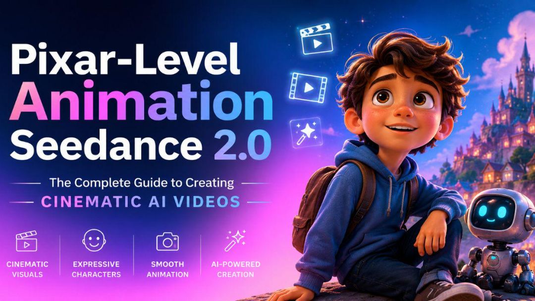 pixar-level animation seedance 2.0