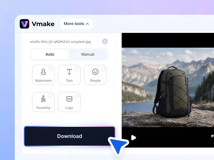 Select mode and mark the object