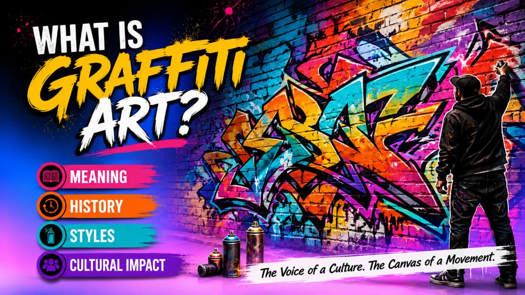 What Is Graffiti Art? Meaning, history, styles, and cultural impact