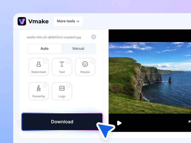Preview and download