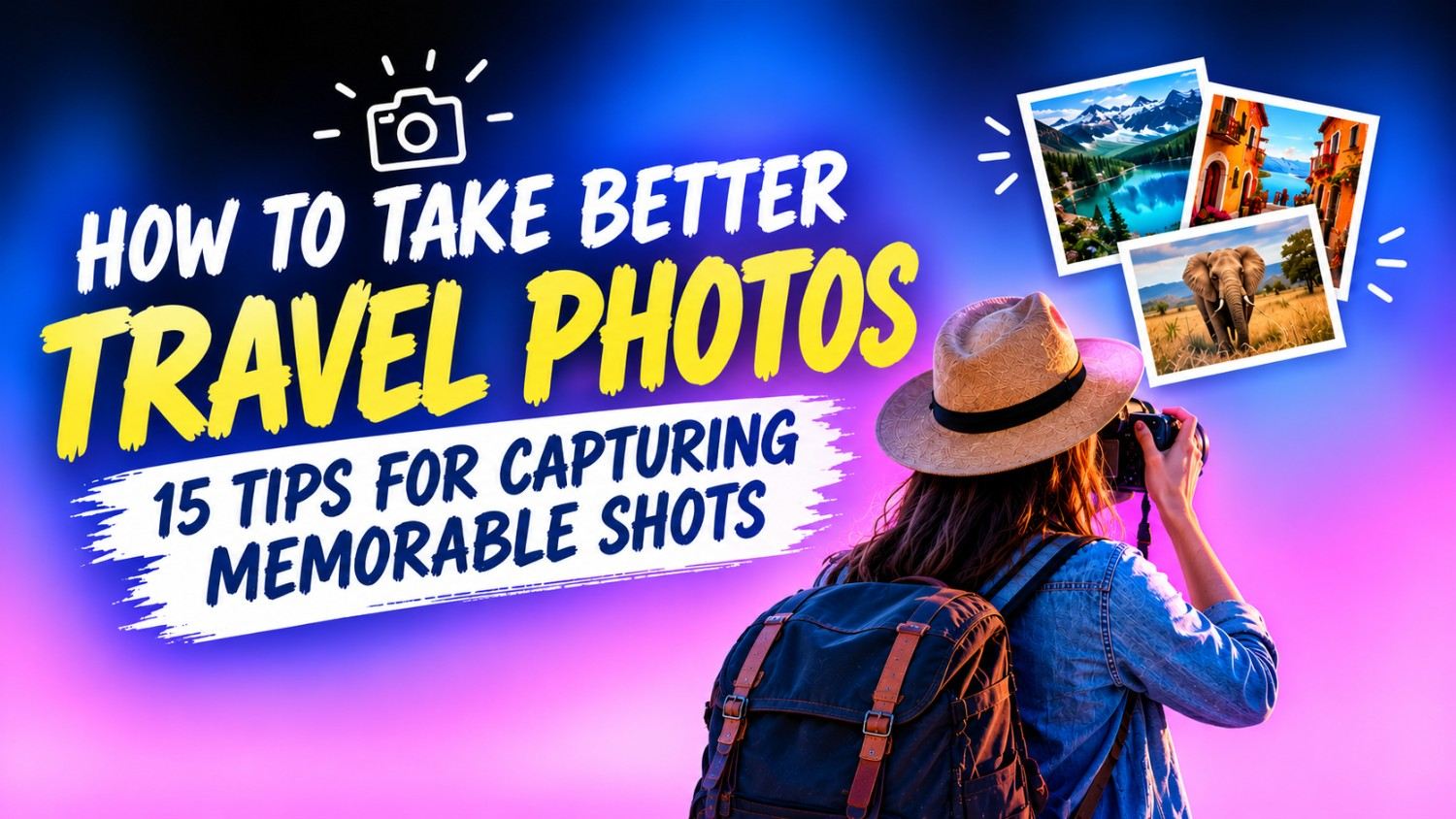 How to take better travel photos: 15 tips for capturing memorable shots