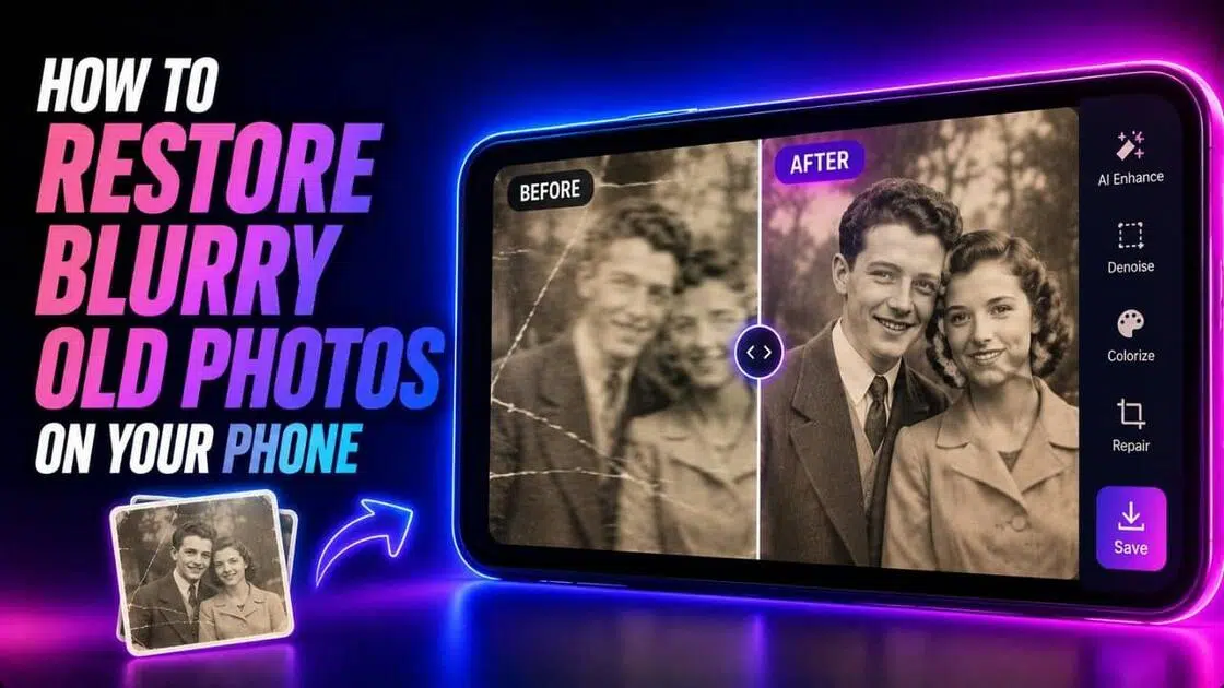 How to Restore Blurry Old Photos on Your Phone: A Complete Guide