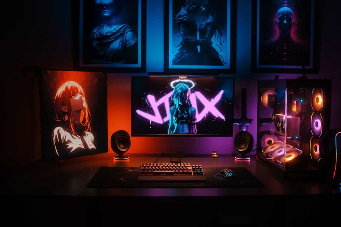 1440p minitor in gaming room