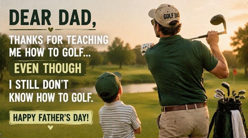 Golf Dad Images