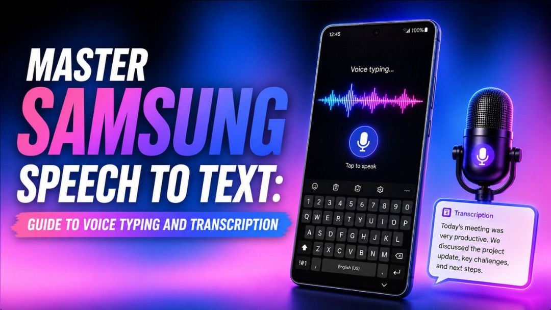 samsung speech to text