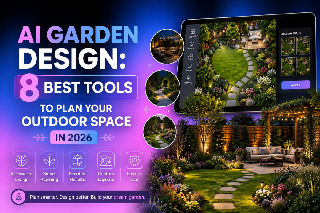 AI garden design: 8 best tools to plan your outdoor space in 2026