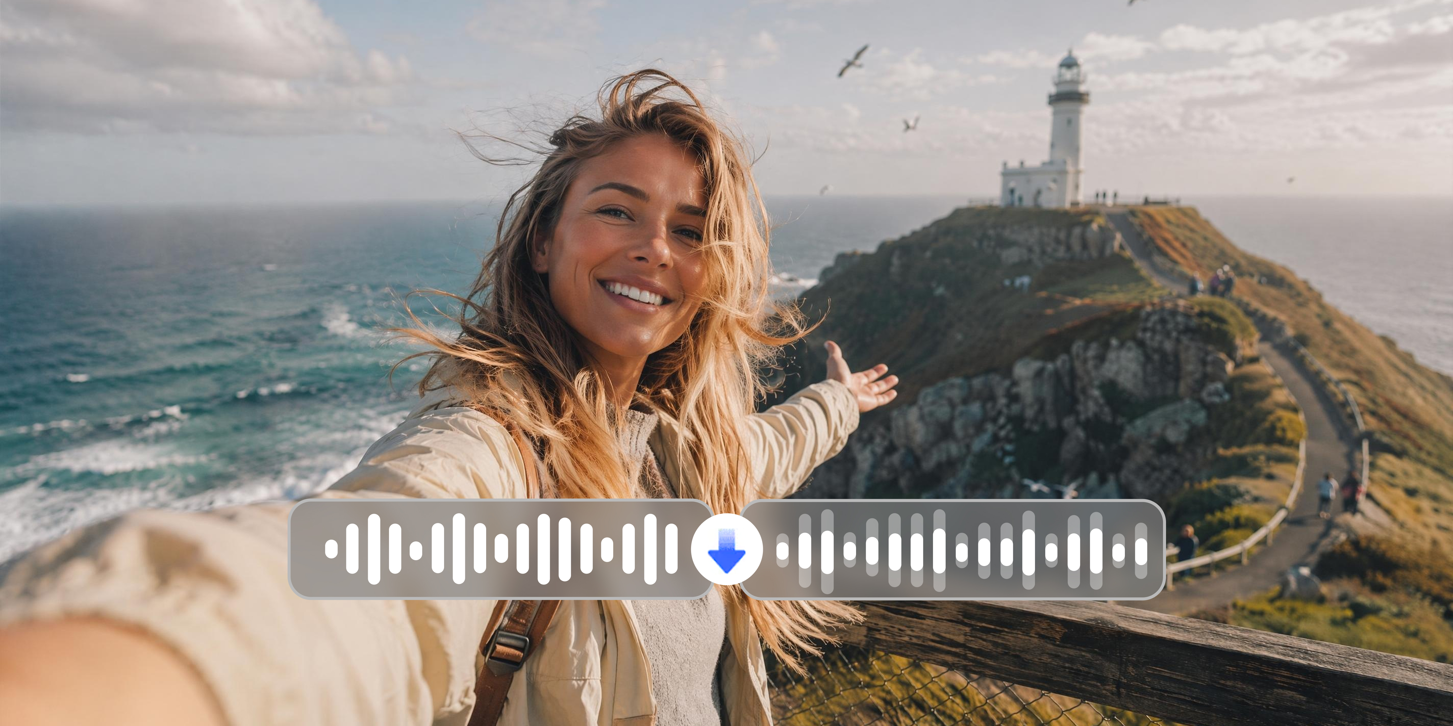 Reduce wind and street noise in vlog footage