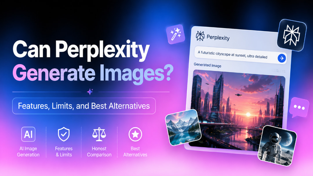 Can Perplexity Generate Images? Features, Limits, and Best Alternatives