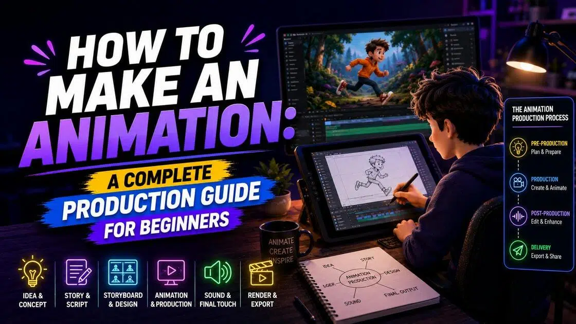 How to Make an Animation: A Complete Production Guide for Beginners