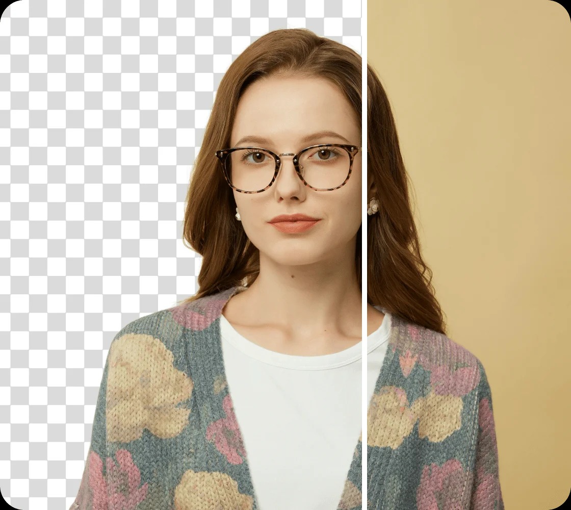 Remove or replace video backgrounds seamlessly with AI background remover.