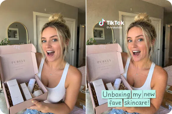 Match captions to your TikTok aesthetic