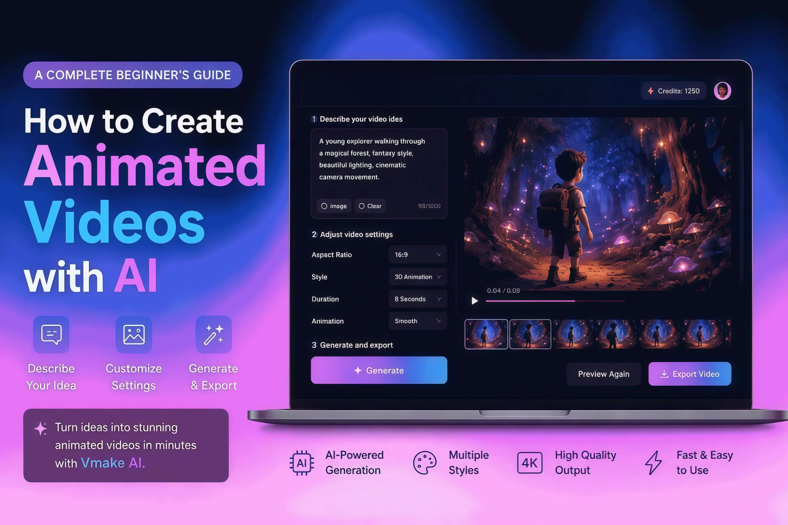 how to create animated videos