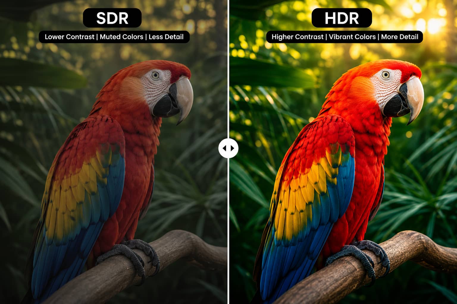 SDR vs HDR
