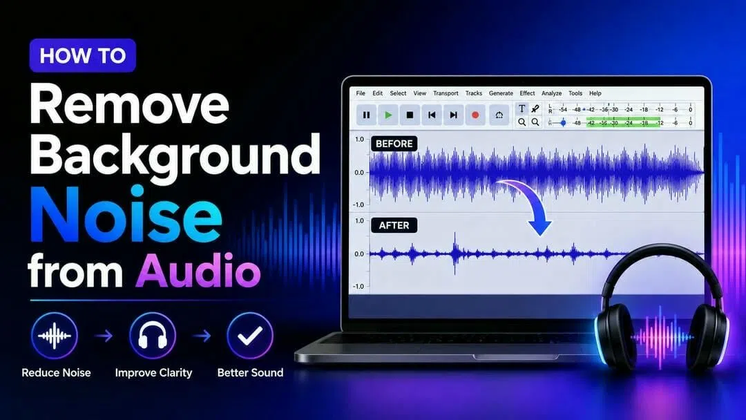 How to Remove Background Noise from Audio: Improve Voice Clarity