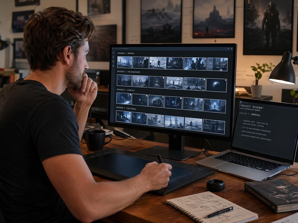 Creative content series producers