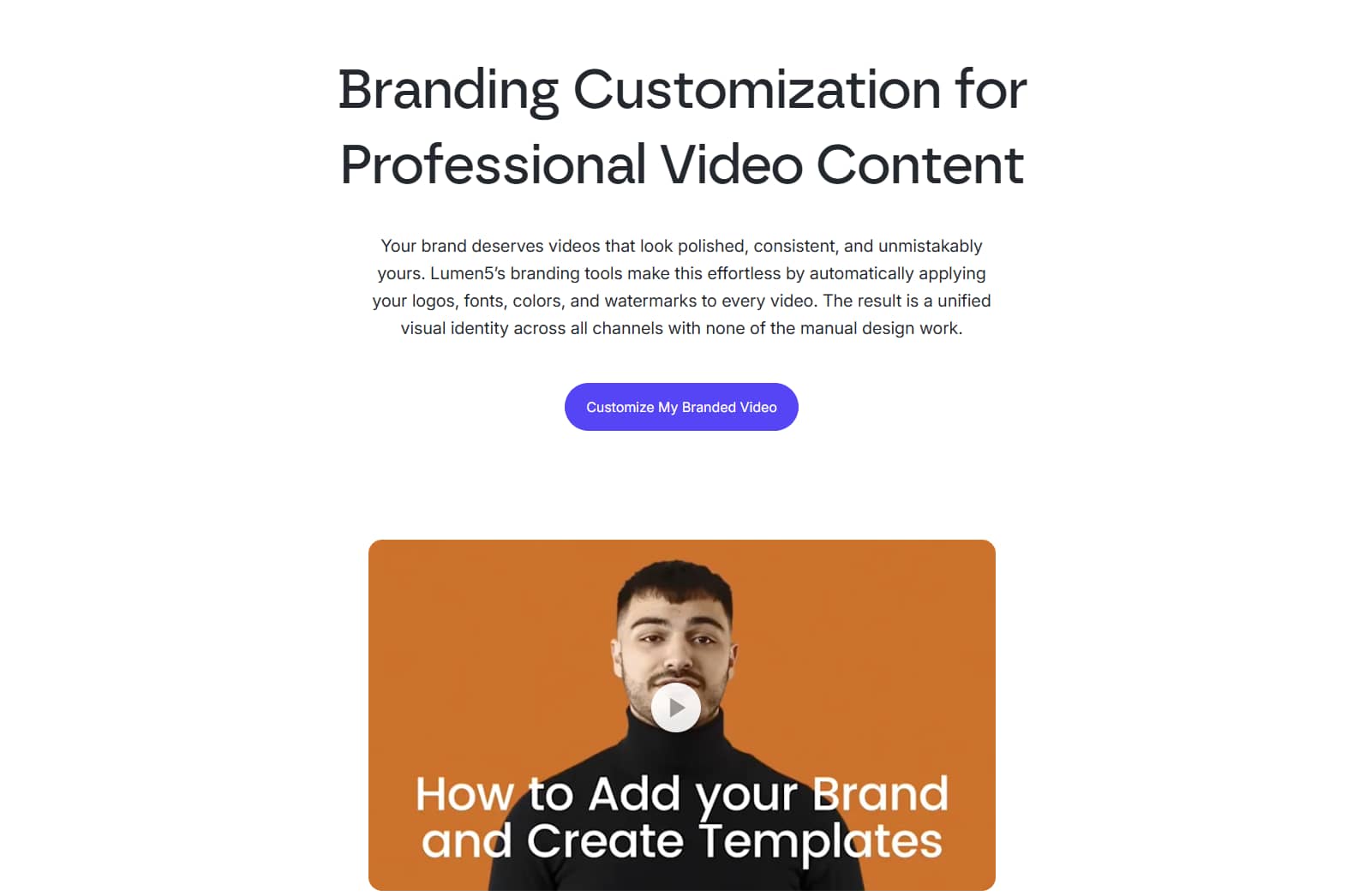 Smart branding guardrails
