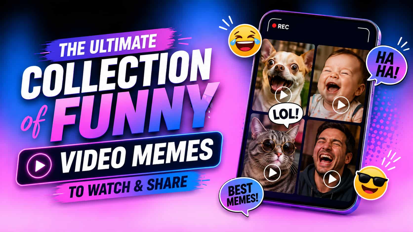 The Ultimate Collection of Funny Video Memes to Watch & Share