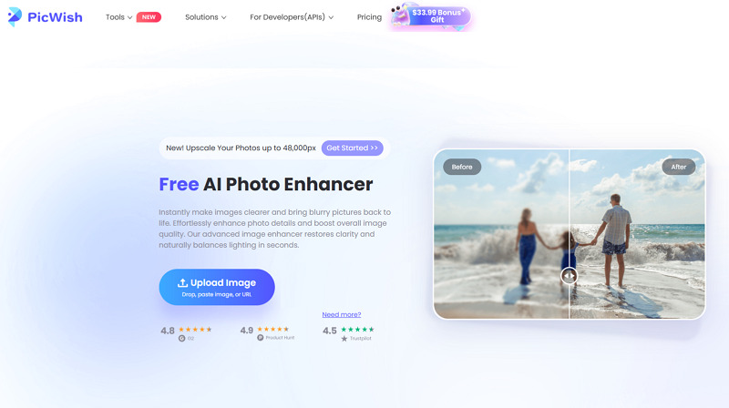 PicWish AI Photo Enhancer
