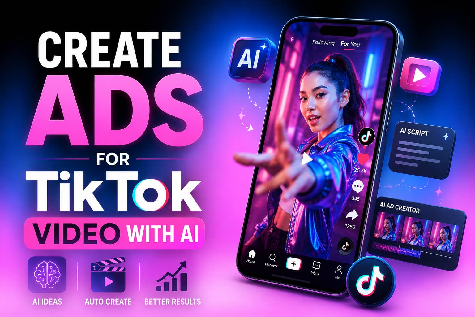 Create Ads for TikTok Video with AI: Boost Clicks & Conversions