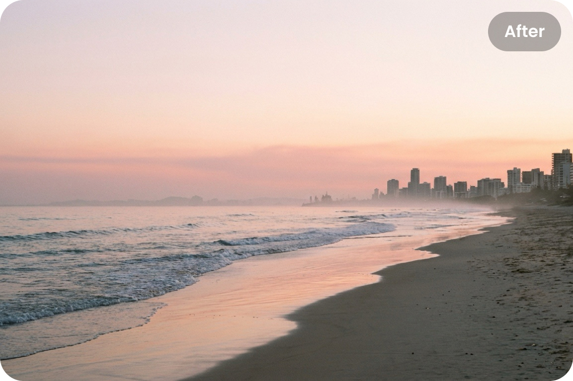 Remove people from photo for clean background