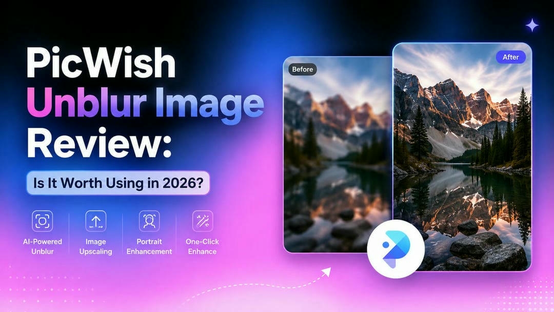 picwish unblur image