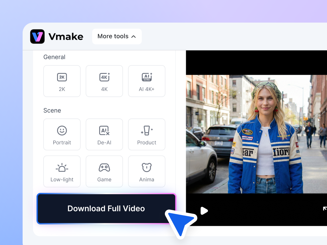Descarga tu video mejorado