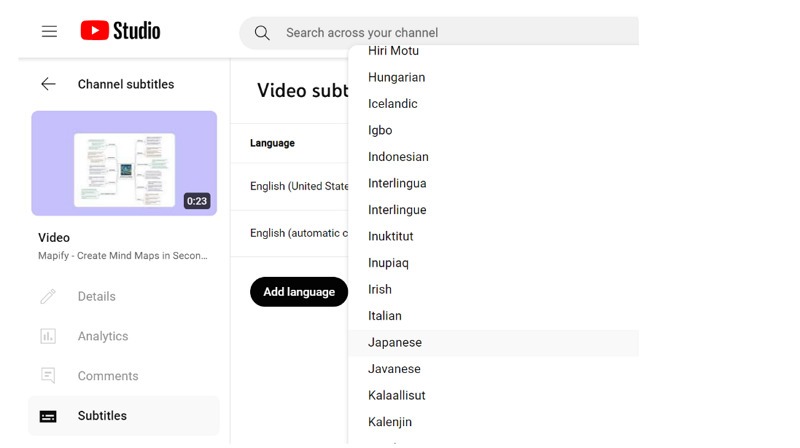 Translate Your Video Title and Description Too