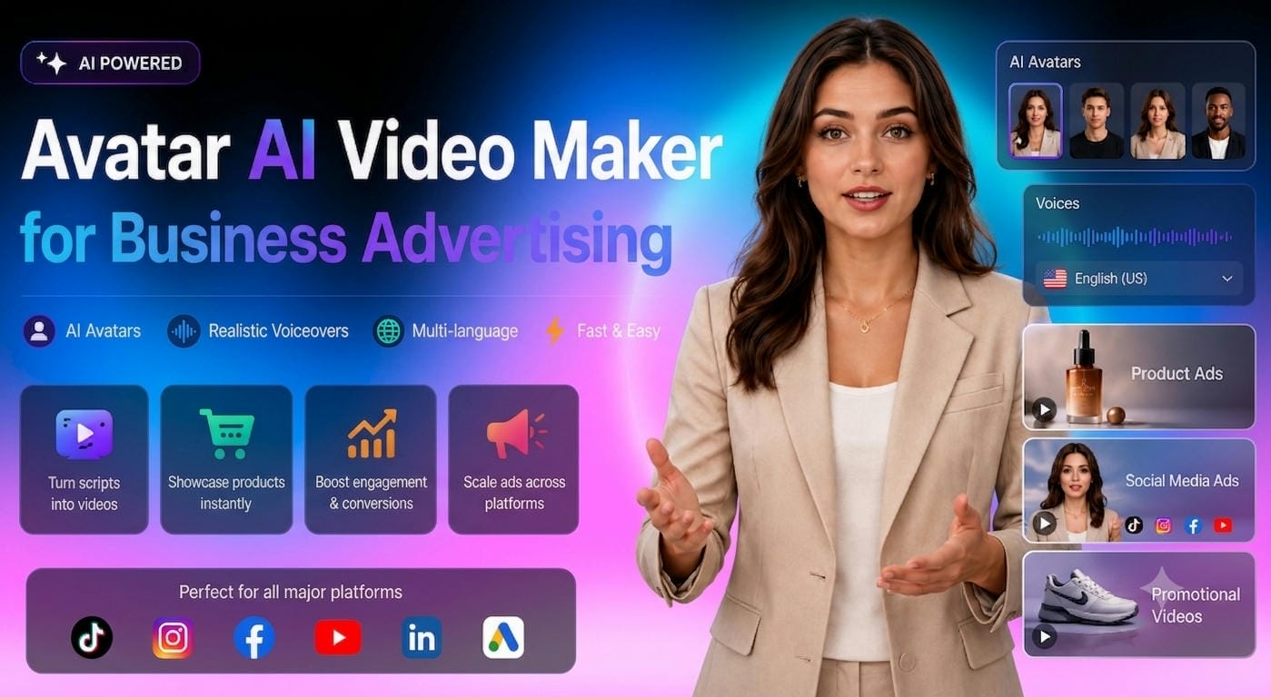 Best Avatar AI Video Makers for Business Advertising