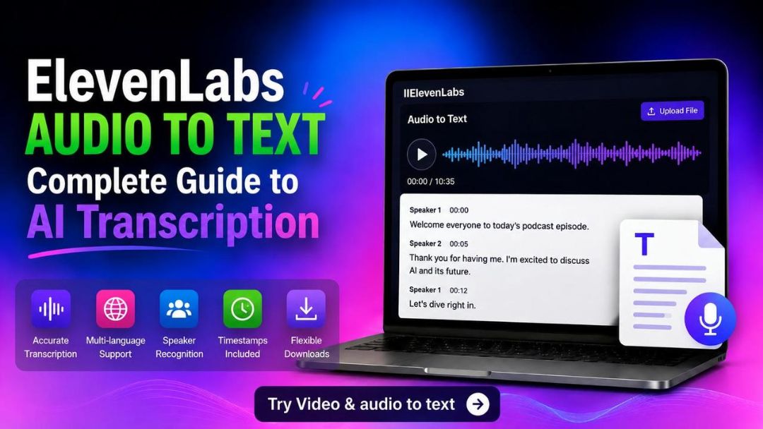 ElevenLabs Audio to Text: Complete Guide to AI Transcription