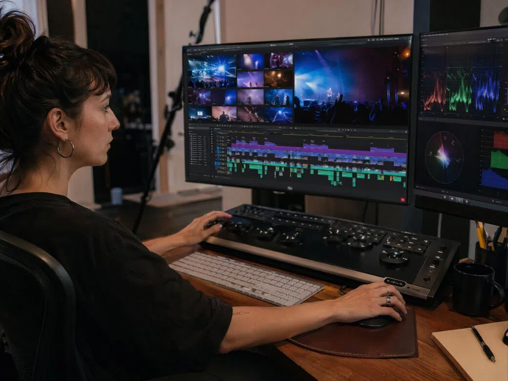 Video editors and post-production teams