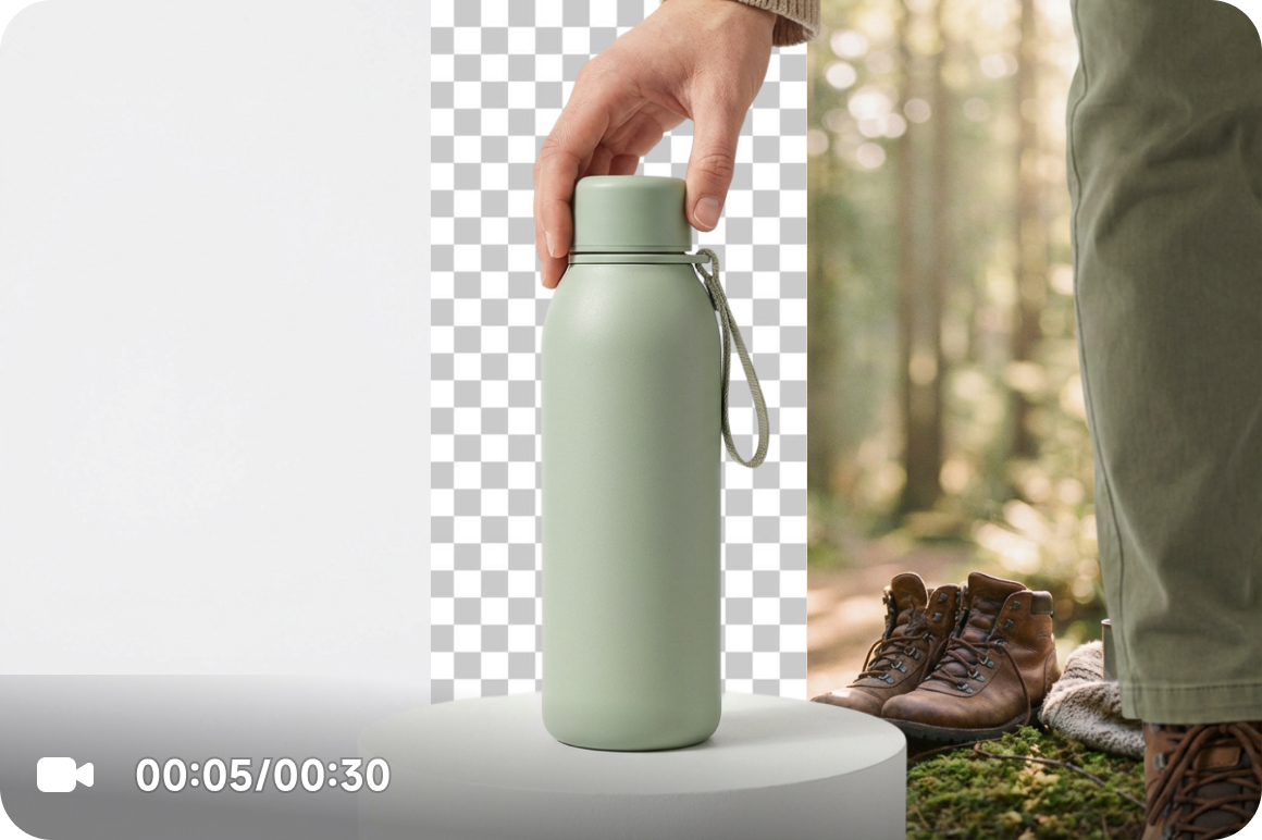 Remove video background and make footage usable