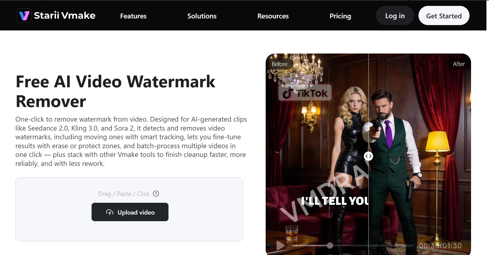 Vmake AI Watermark Remover