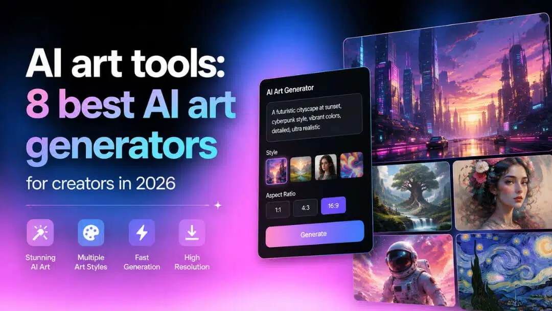 AI art tools: 8 best AI art generators for creators in 2026