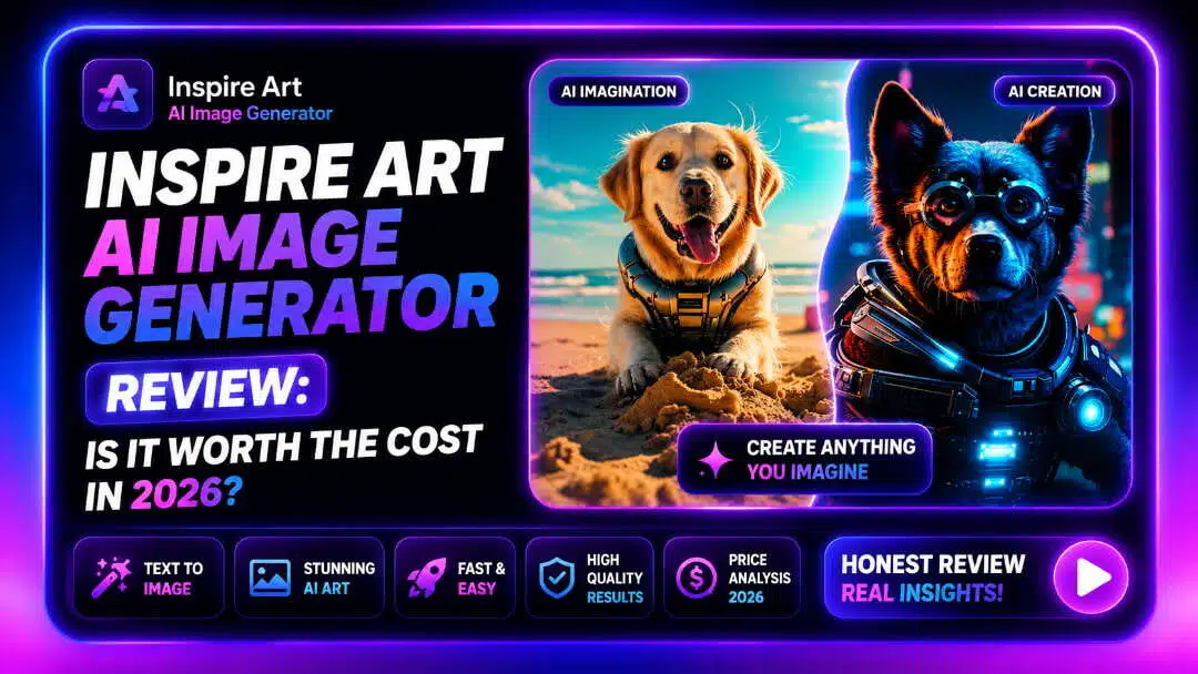 Inspire Art AI Image Generator Review: Is It Worth The Cost In 2026?