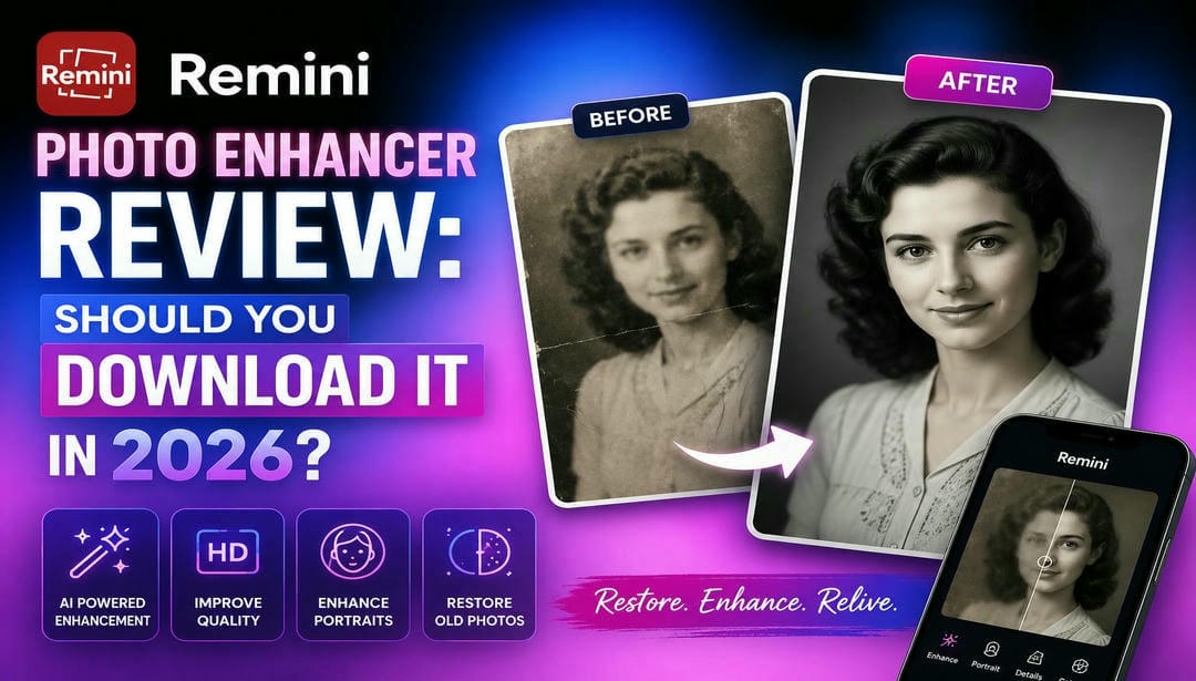 remini photo enhancer