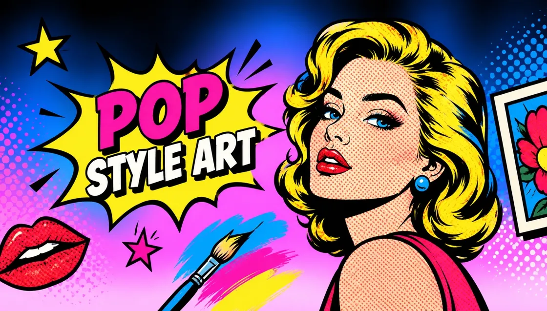 Pop Art Style: A Complete Guide to Definition, Features & Ideas