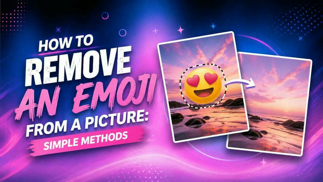 How to Remove an Emoji From a Picture: Simple Methods