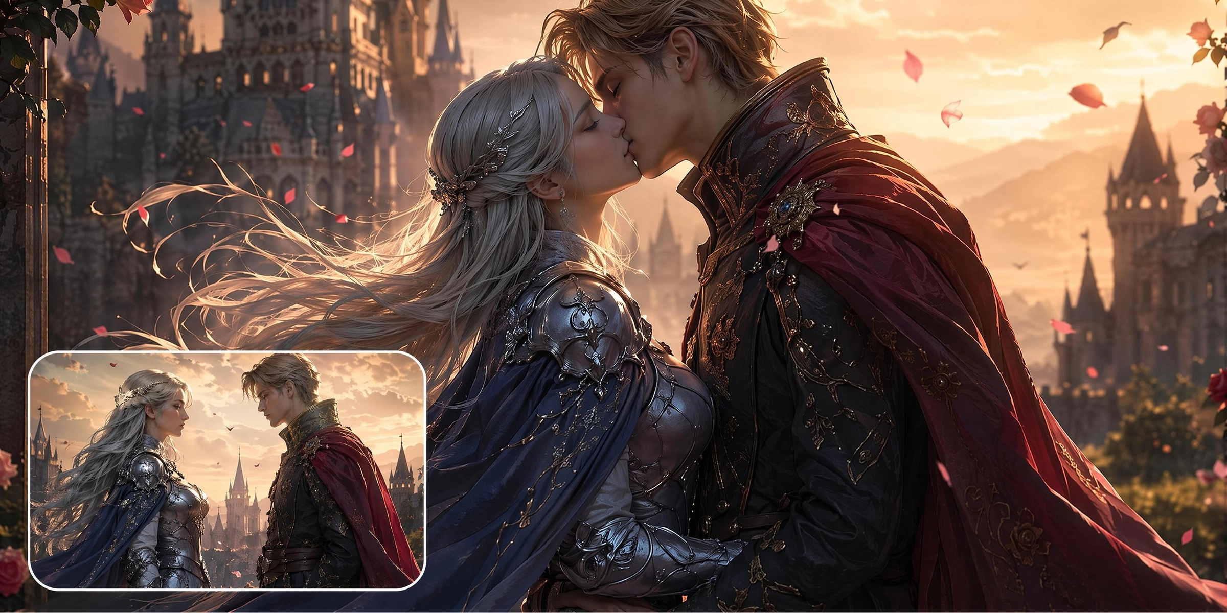Visualize narrative scenes
