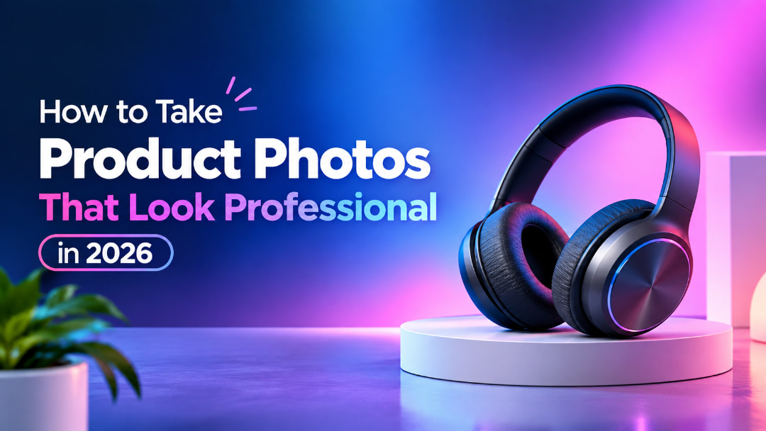 how to take product photos