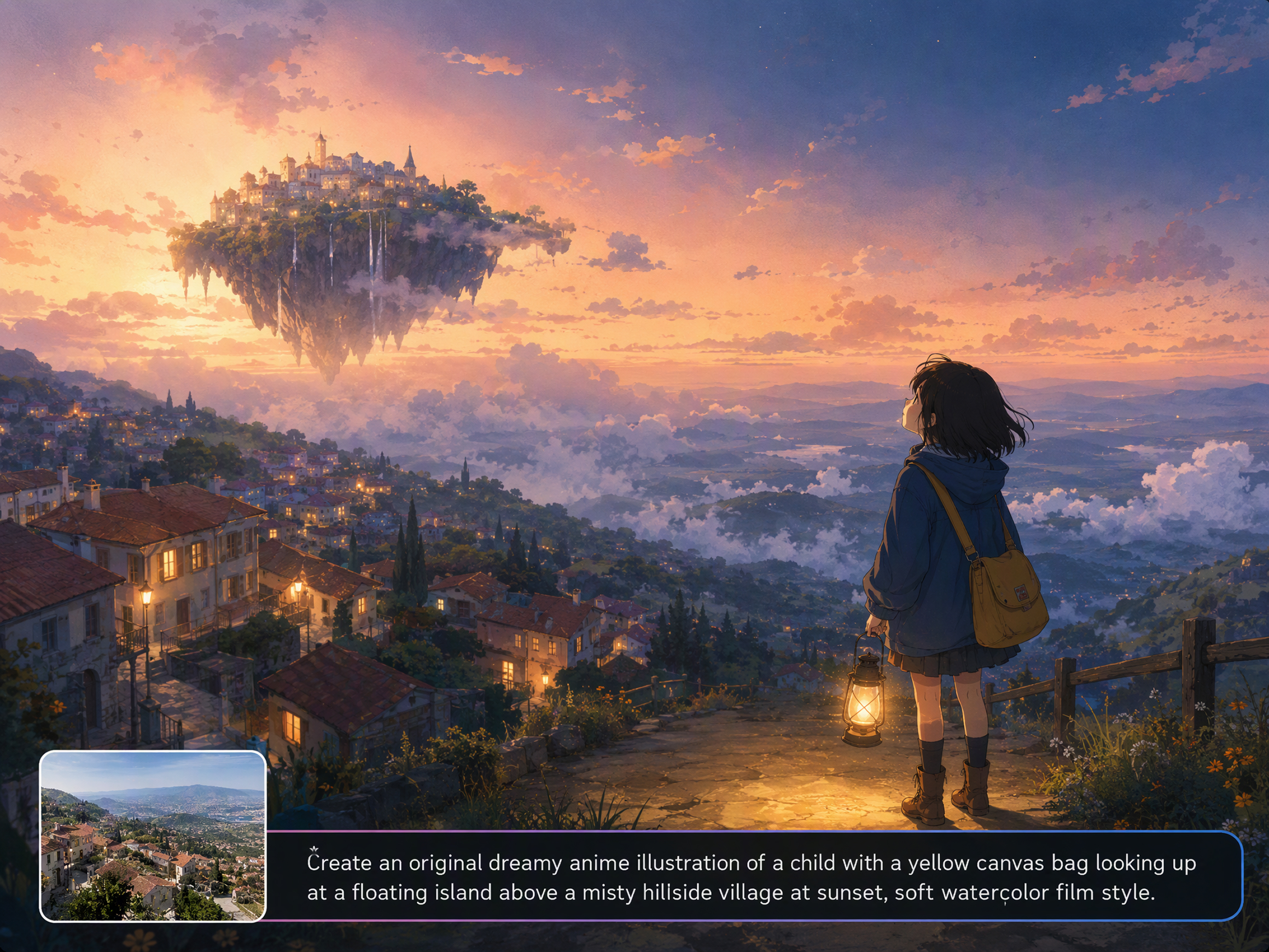 Ghibli AI image generator hero image
