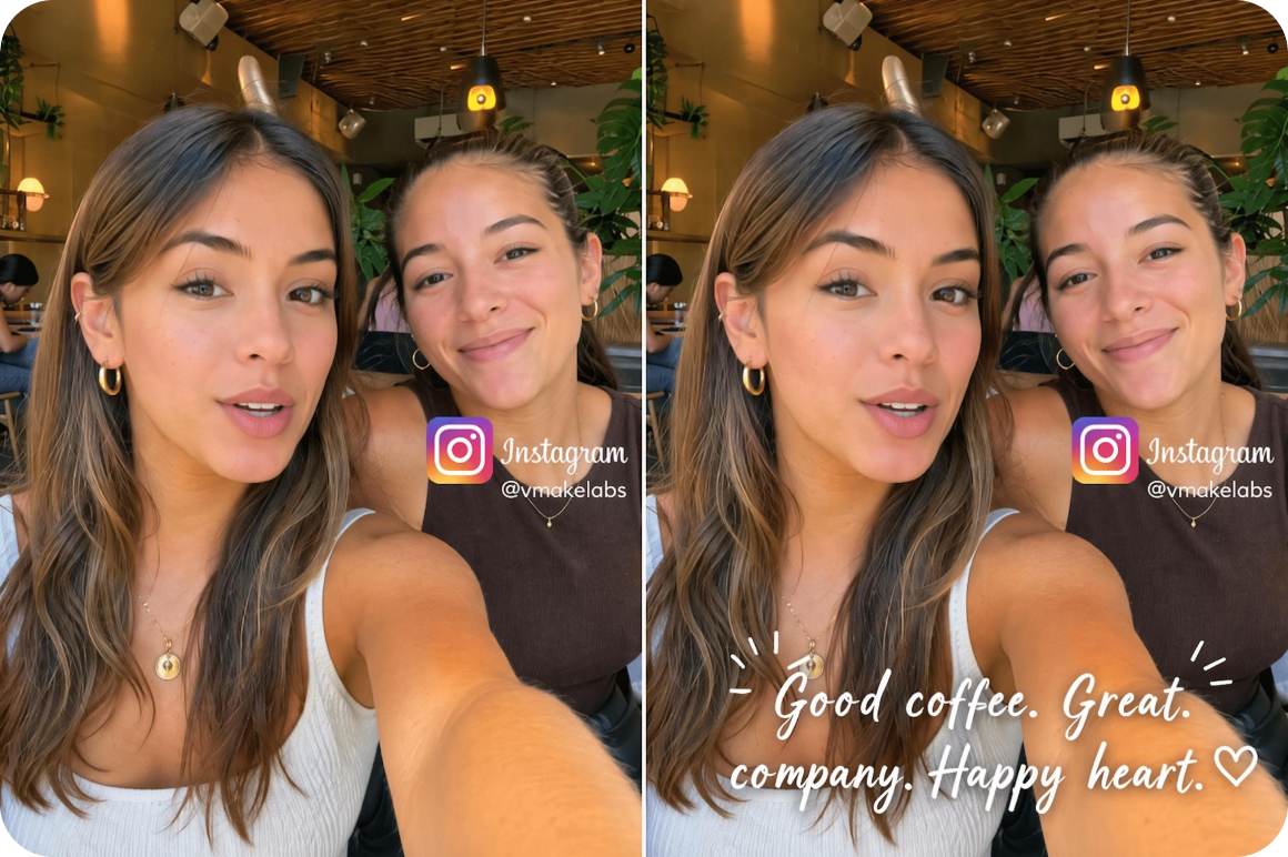  Captions help content get saved and shared
