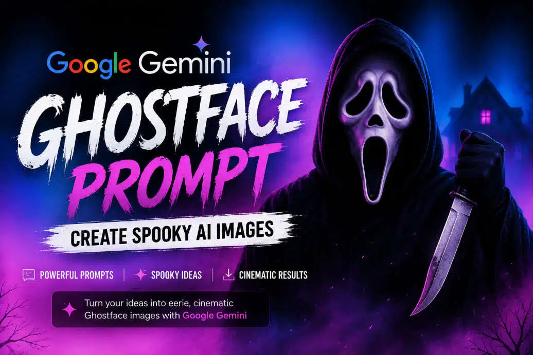 Google Gemini Ghostface Prompt: Create Spooky AI Images
