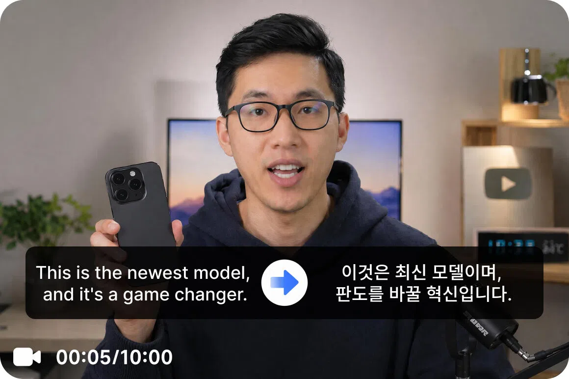 Intelligent lip syncing for Korean video localisation