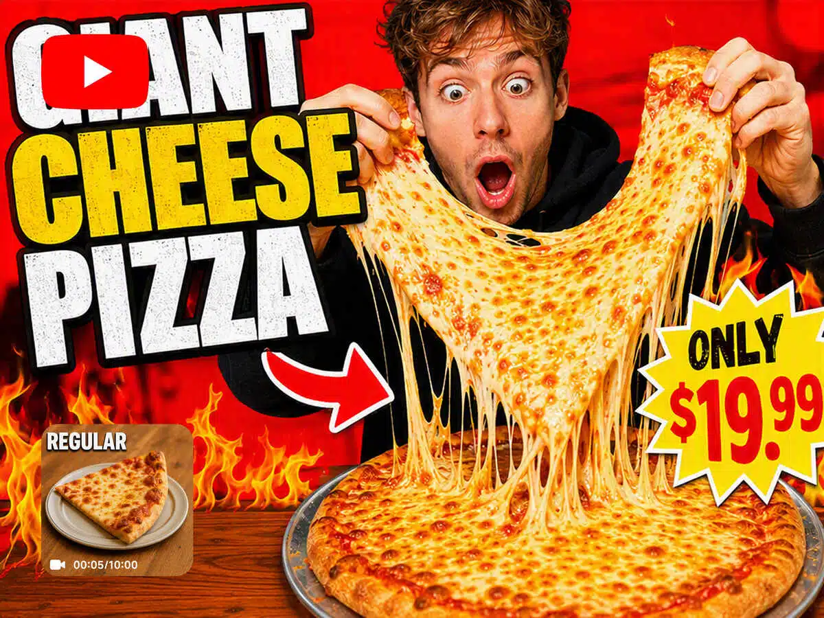 Pizza YouTube Thumbnail
