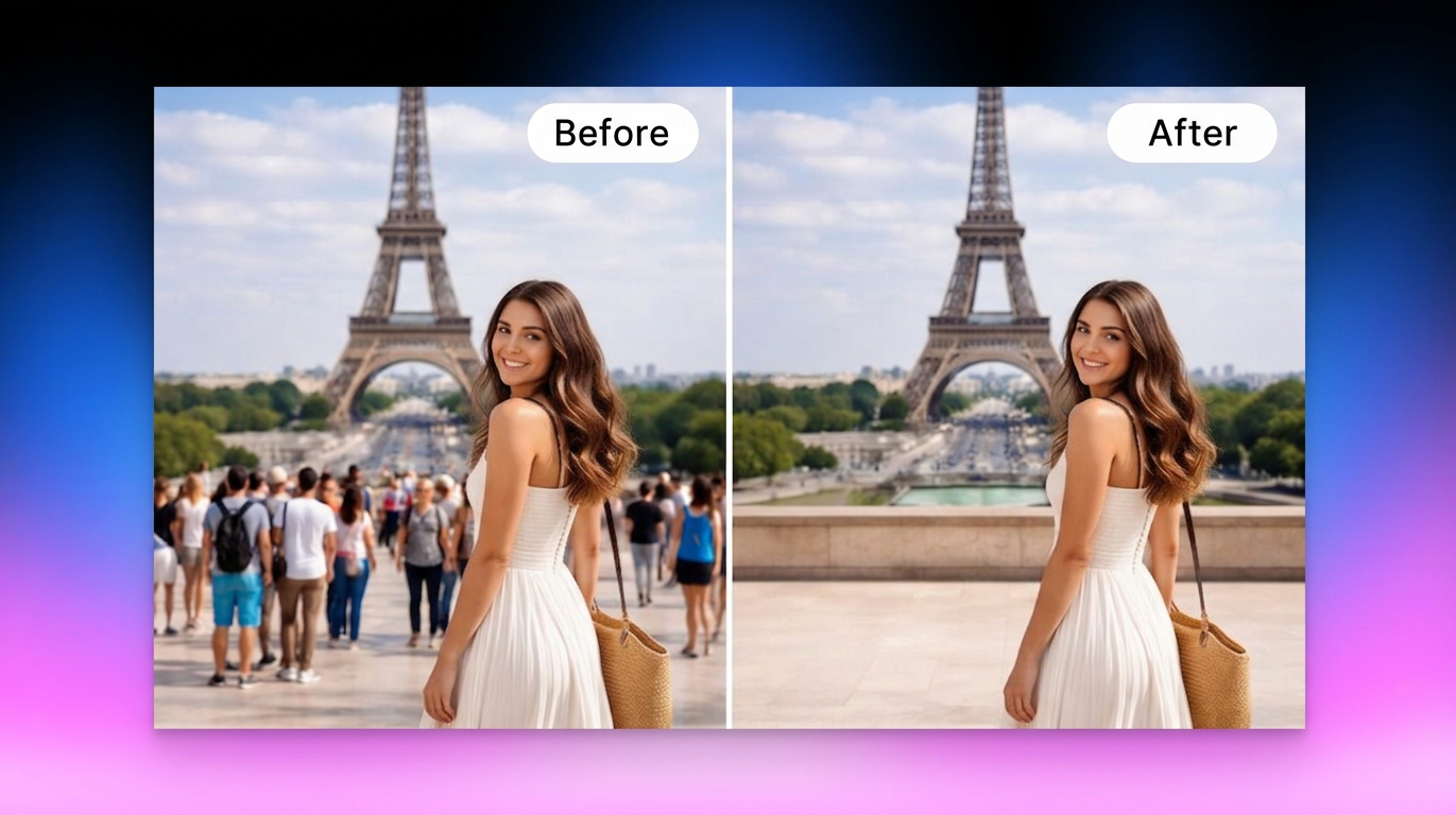 How to Remove People from Background